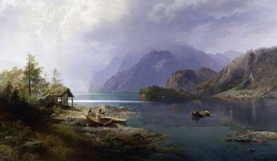 Mountain Lake Canva
