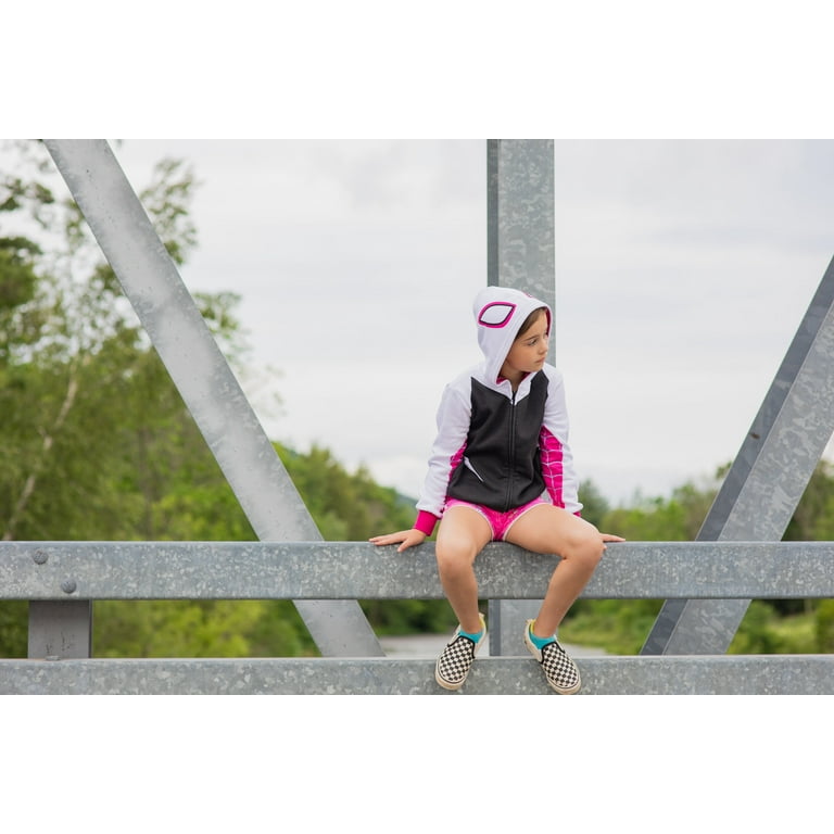 Marvel Spider-Man Spider-Gwen Ghost Spider Big Girls Fleece Marvel Spider-Man Spider-Gwen Ghost Spider Big Girls Fleece