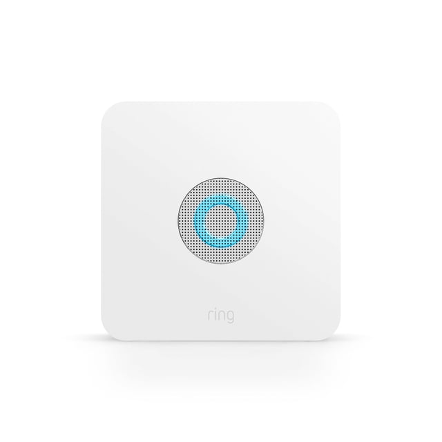 Estación Base de Alarma Ring 2da Generación con Sirena de 104 dB y Batería de Respaldo