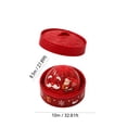 thumbnail image 6 of Mystery Christmas Glitter Dumpling Squishy, Colorful Cute Bao Dumplings Squeeze Balls Stress Relief Sensory for Holiday (Random), 6 of 7