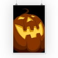 thumbnail image 2 of Halloween Jack o'Lantern, Vector (12x18 Wall Art Poster, Room Decor), 2 of 3