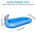 thumbnail image 4 of EIMELI Splash Pad Sprinkler for Kids 3 in 1 Inflatable Sprinkler Pool Shark Ship Water Mat Wading Pool Swimming Party Baby Water Toy for Outdoor Backyard Summer, 4 of 9