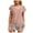 02-Pink, variant on vigerkar Women's Solid Color Cute T Shirt Junior Tops Teen Girls Graphic Tees (Black, XL)