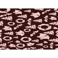 thumbnail image 1 of Ahgly Company Machine Washable Indoor Rectangle Transitional Chocolate Brown Area Rugs, 2' x 5', 1 of 7