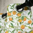 thumbnail image 3 of Ambesonne Green Orange Grommet Curtain, Orange Branch, 50" x 96", Fern Green Orange Yellow, 3 of 6