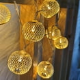 thumbnail image 1 of Funciona con pilas para el hogar, dormitorio, Navidad, fiesta, boda, decoración, Halloween, luces cálidas, 3 m, 20 LED, 1 of 4