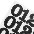 thumbnail image 3 of WEUVEB Black Vinyl Number Stickers Easy Apply Waterproof for Football, 3 of 9