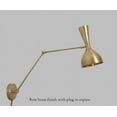 thumbnail image 6 of Stilnovo Style Diabolo Articulated Brass Wall Lamp Sconce Mid-Century Modern Brass Wall Lamp, 6 of 8