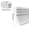 thumbnail image 6 of Door Draft Stopper, Door Weather Stripping, Noise Reduction Door Sweep, Flexible Rubber Self-Adhesive Gap Filler, Wind Dust Proof Thermal Insulation Seal Strip, Cuttable No-Drill Weather Guard, 6 of 7
