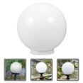 thumbnail image 2 of Pantalla acrílica de repuesto, cubiertas de luz de globo para lámpara de exterior, accesorio de pantalla redonda de acrílico blanco, globos de repuesto, 2 of 6