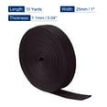 thumbnail image 2 of Uxcell Polypropylene Webbing Strap 1" 10 Yards Dark Brown Strapping Band, 2 of 5