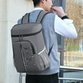 thumbnail image 2 of Insulated Cooler Backpack Comfortable Soft Cooler Bag Lightweight Camping Backpack, 2 of 7