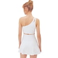 thumbnail image 2 of Qarigey Sujetador deportivo Fitness Top Gym Outfit Lady Accesorios Ropa de entrenamiento transpirable de alto impacto Sujetadores de yoga Ropa interior Blanco/L, 2 of 6