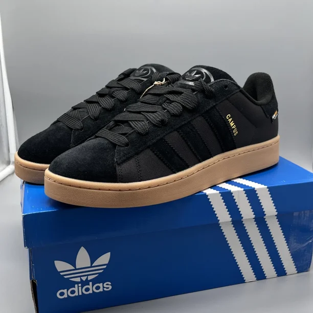 Ad-id-as Originals Campus 00s Core Black Gum JH7607 Mens Sizes Casual Shoes