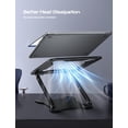 thumbnail image 4 of Soporte para Laptop LOXP Ajustable Plegable Ventilado para 10-15.6", 4 of 8