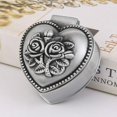 thumbnail image 4 of AVEKI Jewelry Box, Innovative European Style Vintage Exquisite Rose 3D Embossment Mini Trinket Storage Box(Heart) 0517M, 4 of 8