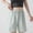 Green, variant on Plaid Sleep Shorts for Women Plus Size with Pocket Elastic Waist Bermuda Shorts Color Block Pants for Summer Wear