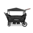 thumbnail image 2 of WONDERFOLD X2R Rev Stroller Wagon (2 Seater) - Collapsible Stroller Wagon with 5-Point Seatbelt Harnesses, Reclining Seats & Footwells, Black, 2 of 6