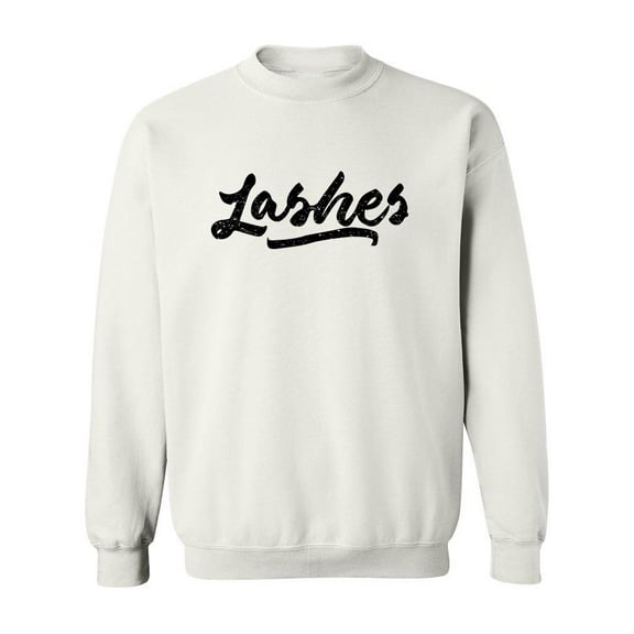 Lashes. Sweatshirt Men -Image by Shutterstock, Male Large