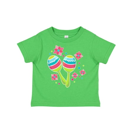 

Inktastic Maracas for Cinco de Mayo Gift Toddler Boy or Toddler Girl T-Shirt