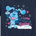 thumbnail image 3 of Blue's Clues & You! - I Love Winter Snow Much - Toddler And Youth Short Sleeve Graphic T-Shirt, 3 of 5