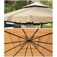 thumbnail image 6 of 10x10/13x13 PopUp Gazebo, Canopy Tent, Outdoor Gazebo for Backyard & Patio Furniture, Pop Up Tent with Double Roof, 6 of 7
