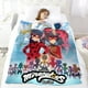 thumbnail image 5 of MIRACULOUS-ladybug anti-pilling, suave, ligera, esponjosa y acogedora de lujo para hogar y cocina – Perfecta para niños y adultos, 100 x 150 cm, 5 of 6