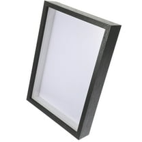SILENRADAWN 1Piece Preserved Flowers Picture Frame Black for Wedding Decor 31.1X22.5X4.5in