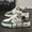 Beige Green, variant on 2026+New Autumn and Winter High-Top Versatile Shoes Trendy Casual Sports Walking Daily Essential for Men, Anti-Slip Flat Sole
