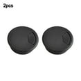 thumbnail image 1 of Lefu 2pcs Desk Plastic Grommet Table Cable Computer Desk Cover Wire Hole Cover, 1 of 5