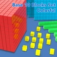 thumbnail image 4 of Base 10 Blocks, Easy Learning Complete Set Educational Math Counting Blocks  for Home, 4 of 7