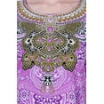 thumbnail image 4 of Kaftan Dress - Caftans for Women - Women's Caftans Available in One Size to Fit US 4,6,8 and 10 (158 Purple), 4 of 6