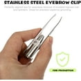 thumbnail image 3 of SOLUSTRE Pince à Épiler Sourcils avec Lumière, Outil en Acier Inoxydable Éclairé par LED pour Épiler le Visage Bon pour Votre Routine de Beauté Quotidienne Ou, 2 Pcs Pinces de Détail Artisanales, 3 of 8