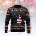 thumbnail image 3 of PLstar Cosmos Merry Puggin Christmas - Suéter navideño feo para hombre con estampado 3D de moda, jersey de punto informal unisex para invierno MYY41, 3 of 5