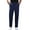 04-Navy Blue, variant on Iceglad Mens Cotton Linen Pants Elastic Waist Lightweight Drawstring Trouser Casual Summer Beach Pants Beige-Xxl