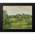 thumbnail image 2 of Pissarro, Camille 14x12 Black Modern Framed Museum Art Print Titled - June, rainy weather, Eragny, 2 of 5