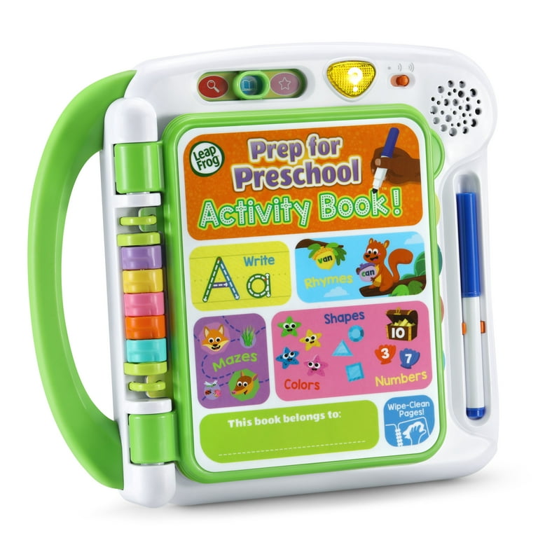 LeapFrog Preschool Prep Activity Book: ABC, Numbers, Reading