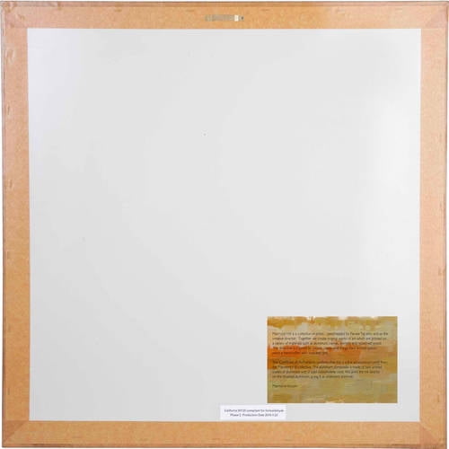 Marmont Hill "Versus" by Josh Ruggs Painting Print on Brushed Aluminum