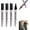 Black, variant on Tombstone Marker Pen For Restoring Faded Grave Inscriptions,4 Pack Waterproof Permanent Oil Based Paint Marker Pens- Metallic, Quick Drying Marker for Metal, Rock, Wood, Plastic, Glass, Rubber