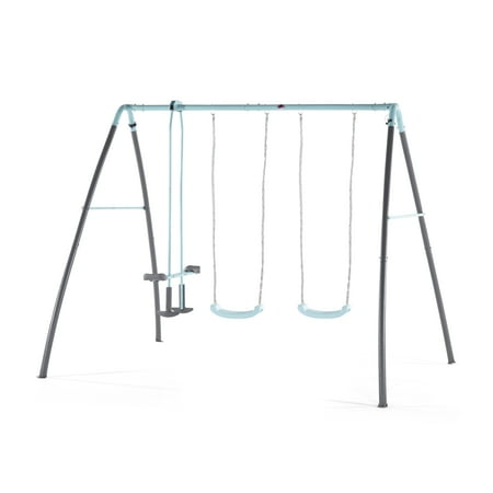 Plum® Premium Metal Double Swing and Glider with Mist