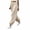 Beige, variant on Khunlpohl Womens Sweatpants Elastic High Waist Loose Joggers Trousers Solid Color Lightweight Casual Pants with Pockets