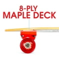 thumbnail image 6 of Madd Gear 32" Cruiser Complete Skateboard Maple Deck Smooth 62mm Wheels Fast ABEC 7 Bearings, 6 of 11