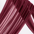 thumbnail image 2 of Cortina MLMW Tela Transparente para Arco de Boda color Burdeos 74x610 cm, 2 of 6
