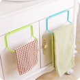 thumbnail image 7 of Multifunctional Free Towel Holder Drilling Plastic Hanging Cabinet Door Towel Ring Rack Storage Holder Rail Organizer Bathroom, 7 of 7