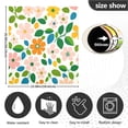 thumbnail image 5 of Yayeee Magnetic Dishwasher Cover for The Front Decoration Home Kitchen Machine Sticker Protector, Retro Orange Floral, 5 of 6