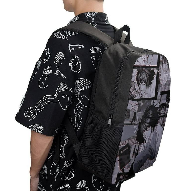 Death Note Backpack 17 Inch Shoulder Bag Sturdy Laptop  display picture 1
