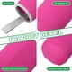 thumbnail image 4 of 2 piezas Funda de Neopreno para Botella de Agua, Bolsa Portabotellas de Vidrio Aislante de 18.5 oz, Funda Colapsable para Bebidas con Asa, Rosa Rojo, 4 of 7