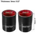 thumbnail image 3 of Unique Bargains 48-51mm 1.9"-2" ID Straight Silicone Reducer Hose Silicone Hose Coupler Intercooler Tube Black for Car, 3 of 6