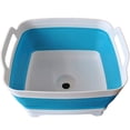thumbnail image 1 of Household Foldable Vegetable and Fruit Washing Basket Portable Large Capacity Storage Basket Adjustable Hangable Drain Basket Multifunctional Sink for Outdoor Kitchen, 1 of 7