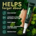 thumbnail image 5 of Tea Tree Oil Antifungal Foot Gel | Relieves Jock Itch, Athlete’s Foot & Ringworm | Soothes Itching & Burning | Moisturizes Dry, Cracked Feet | No-Touch Applicator | 1-Week Treatment Option | 20g, 5 of 8